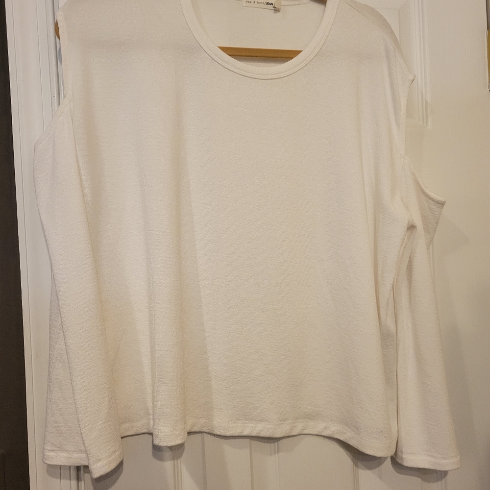 Rag & Bone cream light sweater top